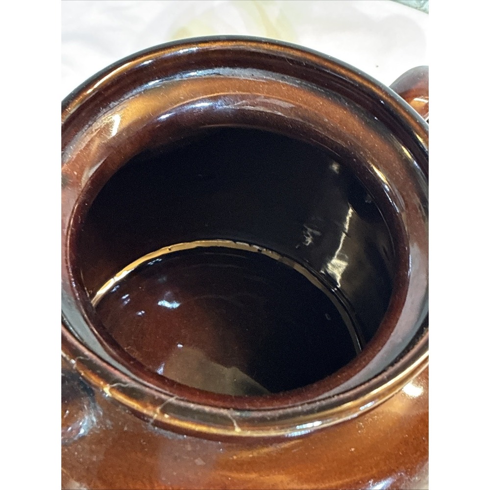 VTG McCoy Spirit of 76 Carved Wooden Eagle USA Cookie Jar Bean Pot No Lid - Picture 7 of 11